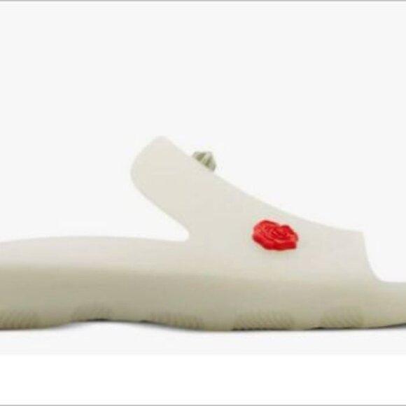 Burberry  Stingray Rubber Flat Slides sz 42 - Picture 1 of 4